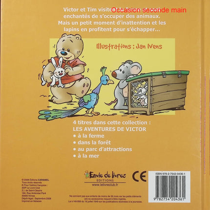 Les aventures de Victor à la ferme – Envie de Lire – Livre jeunesse – Animaux, ferme et découverte - Livre
