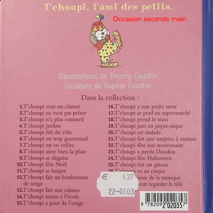 T’choupi se déguise – Thierry Courtin – T’choupi Tome 9 – Album enfant dès 2 ans – Déguisement - Livre