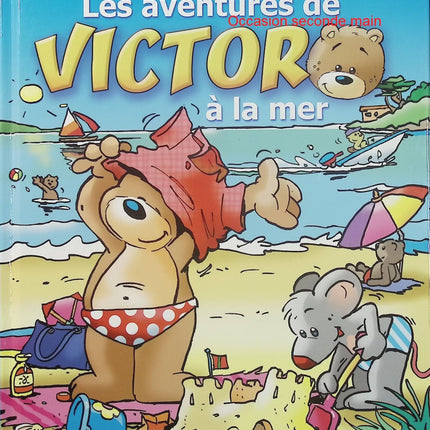 Les aventures de Victor à la mer – Jam Ivens – Livre enfant – Album jeunesse – Vacances, plage et découverte - Livre