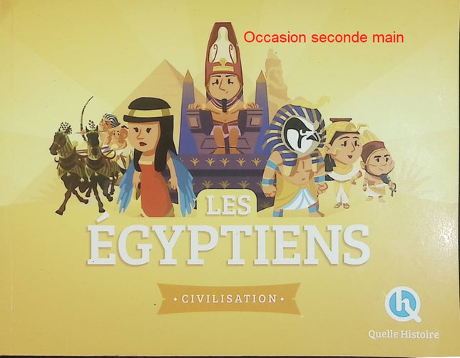 Les Égyptiens – Patricia Crété, Bruno Wennagel – Documentaire jeunesse sur l'Égypte antique – Livre d'occasion - Livre
