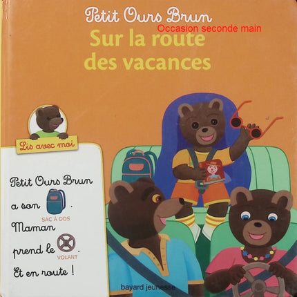 Petit Ours Brun – Sur la route des vacances – Lis avec moi – Livre enfant 3-6 ans – Voyage et voiture - Livre