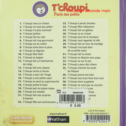 T’choupi ne veut pas prêter – album jeunesse partage jalousie émotions enfant apprentissage social - Livre