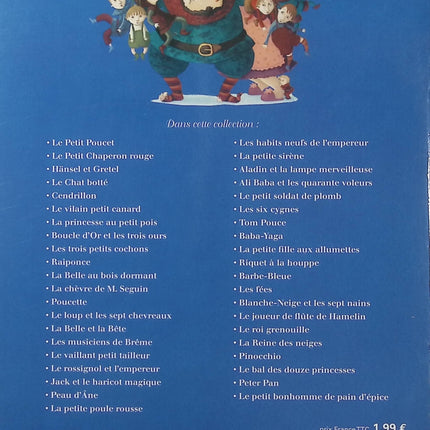 Le Petit Poucet – Anne Royer, Anja Klauss – Les Minicontes classiques, conte jeunesse - Livre