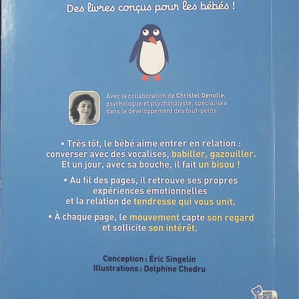 Mon pop-up des bisous – Éric Singelin, Delphine Chedru | Livre animé pour bébé, album interactif plein de tendresse et de surprises - Livre
