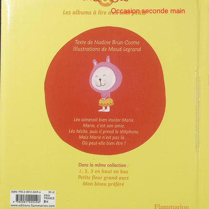Madou – Coucou, c’est moi ! – Nadine Brun-Cosme, Maud Legrand | Histoire tendre et amusante pour enfants, lecture jeunesse et découverte des émotions - Livre