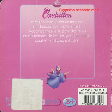 Cendrillon – La bague de saphir – Disney – Histoire du soir pour enfants - Livre