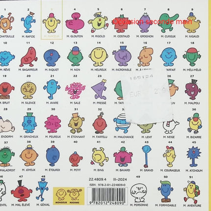 Monsieur Farceur – Roger Hargreaves – Album Monsieur Madame plein d’humour dès 3 ans - Livre