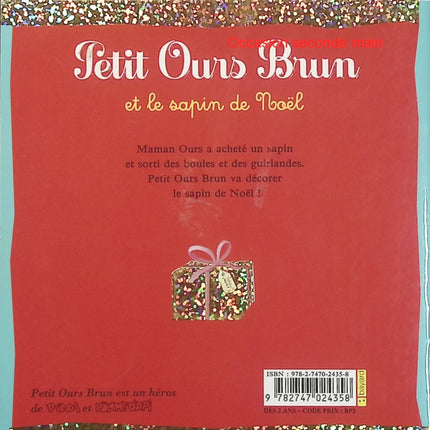 Petit Ours Brun et le sapin de Noël – Danièle Bour, histoire illustrée de Noël pour les tout-petits - Livre
