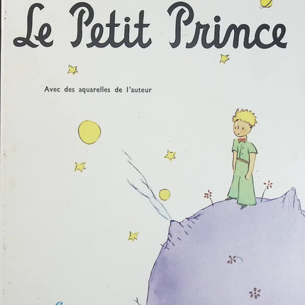 Le Petit Prince – Antoine de Saint-Exupéry, conte poétique et philosophique en édition de luxe sous jaquette - Livre