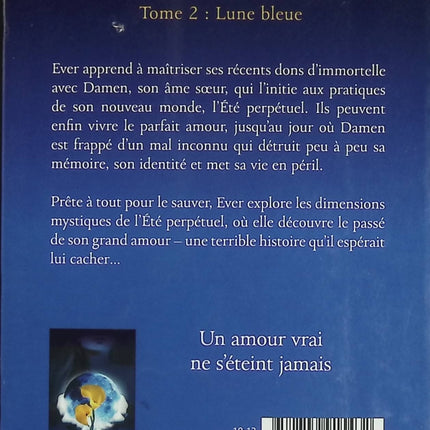 Éternels - Tome 2 - Lune bleue - Alyson Noël - Roman adolescent d'occasion - Livre