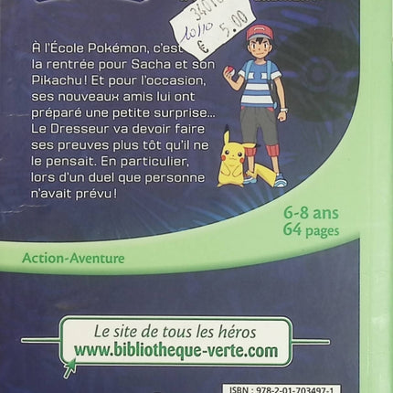 Pokémon Soleil et Lune Tome 2 Bienvenue à l’École Pokémon ! – Roman jeunesse d’aventure dans l’univers d’Alola - Livre