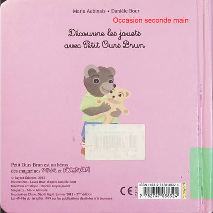 Les jouets Petit Ours Brun – Mini Touche-à-Tout – Livre pour tout-petits, découverte des jouets, éveil et premières histoires avec Petit Ours Brun - Livre