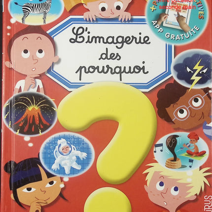 Livre enfant éducatif questions réponses – L’imagerie des pourquoi – Cathy Franco – documentaire jeunesse interactif dès 6 ans - livre