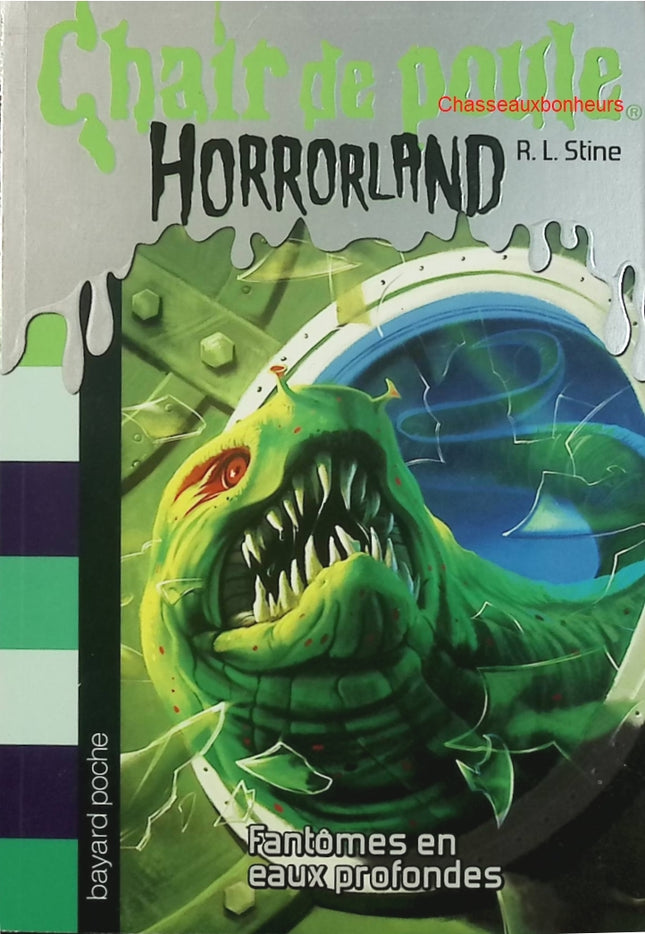 Chair de poule – Horrorland – Tome 2 : Fantômes en eaux profondes – R.L. Stine – roman jeunesse horreur - Livre