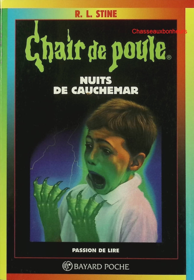 Chair de poule – Tome 37 : Nuits de cauchemar – R.L. Stine – roman jeunesse horreur et suspense - Livre