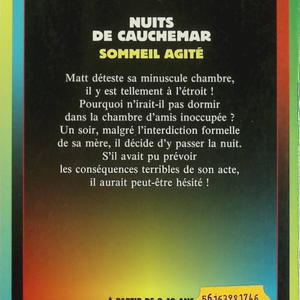 Chair de poule – Tome 37 : Nuits de cauchemar – R.L. Stine – roman jeunesse horreur et suspense - Livre
