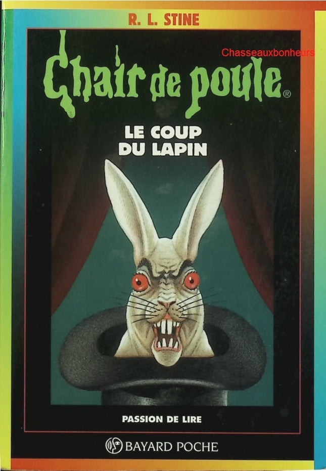 Chair de poule – Tome 35 : Le Coup du lapin – R.L. Stine – roman jeunesse horreur et suspense - Livre