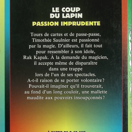 Chair de poule – Tome 35 : Le Coup du lapin – R.L. Stine – roman jeunesse horreur et suspense - Livre