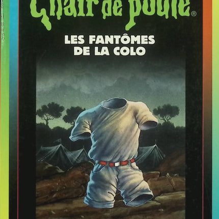 Chair de poule – Tome 32 : Les Fantômes de la colo – R.L. Stine – roman jeunesse horreur et suspense - Livre