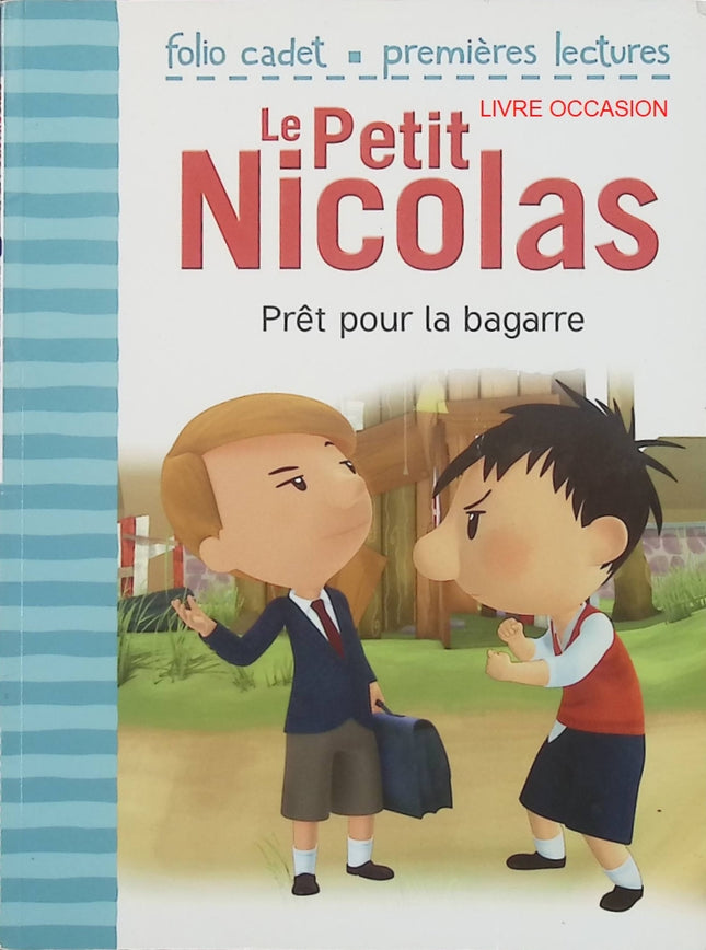 Le Petit Nicolas – Tome 60 – Prêt pour la bagarre – Folio Cadet premières lectures humour école - Livre