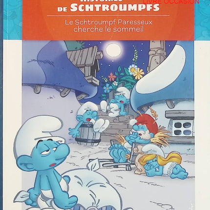 Le Schtroumpf Paresseux cherche le sommeil – Les Schtroumpfs – album jeunesse drôle et aventure - Livre