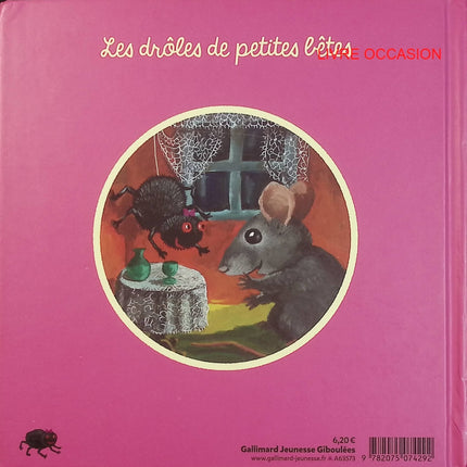 Chloé l’araignée – Antoon Krings – Les Drôles de Petites Bêtes – album jeunesse nature - Livre