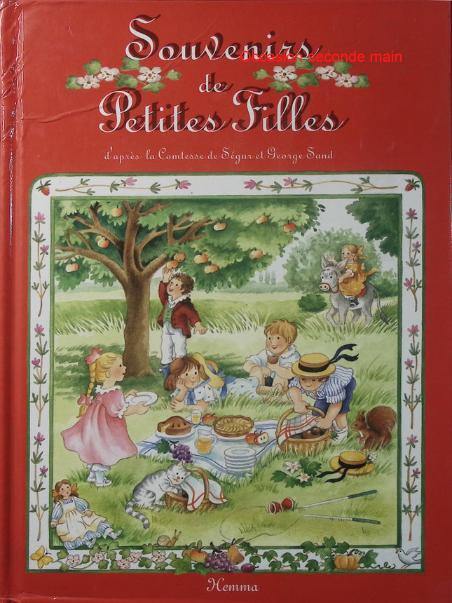 Souvenirs de petites filles - Comtesse de Ségur et George Sand - Album jeunesse - Contes - Sophie - Caroline - Histoires - Livre