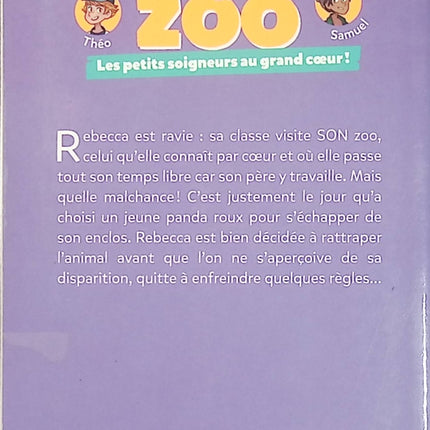 Le Club du Zoo SOS, panda roux en fuite ! – Zoé Darwin – Roman jeunesse animaux d'occasion dès 6 ans - Livre