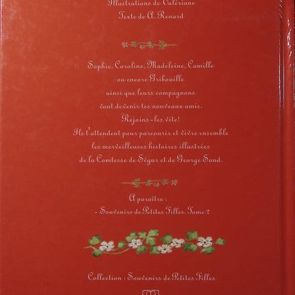 Souvenirs de petites filles - Comtesse de Ségur et George Sand - Album jeunesse - Contes - Sophie - Caroline - Histoires - Livre