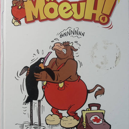 Môeuh ! Tome 4 - Raymakers et Wilms - BD humour - Animaux - Ferme - Girafe - Gorille - Kangourou - Livre