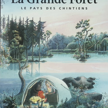 La Grande Forêt - Le pays des Chintiens - Anne Brouillard - Album jeunesse d'occasion - Voyage imaginaire et aventure - Livre
