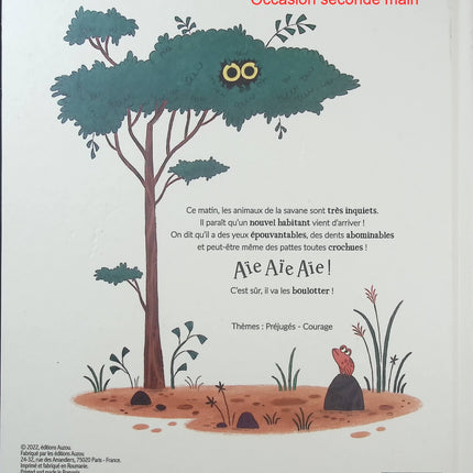 Aïe aïe aïe ! – Christine Naumann-Villemin, Ana Duna – Album jeunesse drôle et tendre pour enfants - Livre