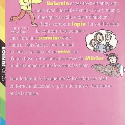 À la semaine prochaine – Jacqueline Wilson, roman jeunesse sur l’amitié, les émotions et les relations entre enfants - Livre