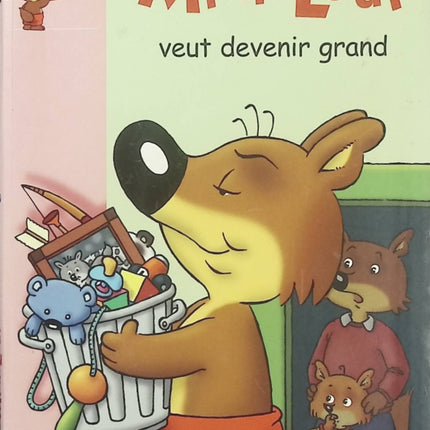Mini-Loup 05 – Mini-Loup veut devenir grand – Philippe Matter – bibliothèque rose - Roman jeunesse drôle pour premières lectures - Livre
