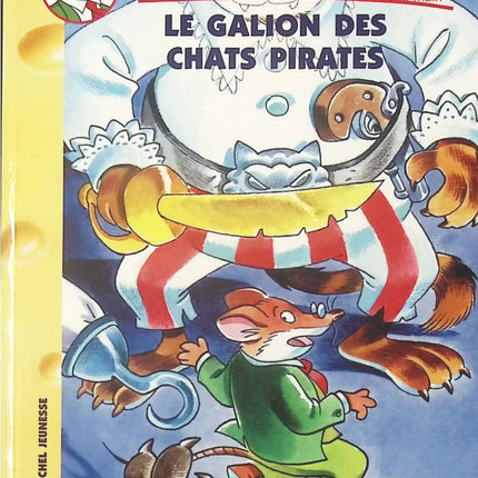 Geronimo Stilton Tome 2 – Le Galion des Chats Pirates – Livre jeunesse aventures - livre