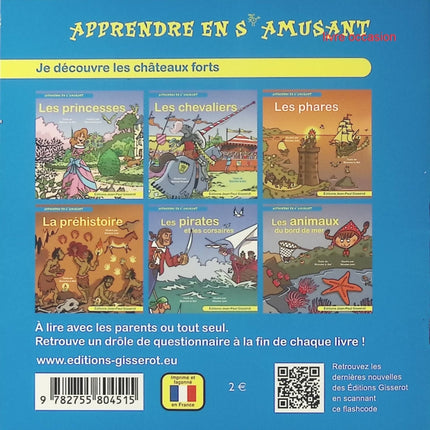 Les châteaux forts - Blanche Le Bel - Livre