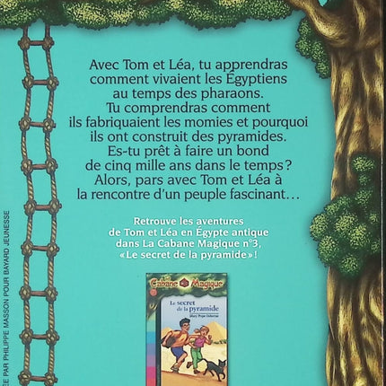 Les carnets de la cabane magique, tome 3 : Momies et pyramides - Will Osborne Mary Pope Osborne - Livre