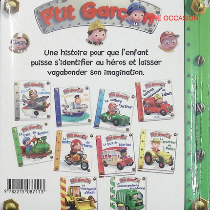 P’tit Garçon Tome 5 – Le train de Bastien – livre jeunesse trains et voyage en famille - Livre