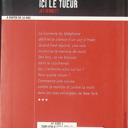 Allô ! ici le tueur - Jay Bennett - Livre