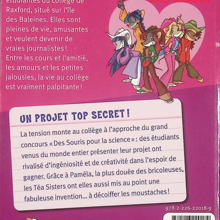 Un projet top secret ! – Téa Stilton – roman jeunesse aventure et enquête - Livre
