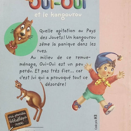 Oui-Oui et le kangourou – Enid Blyton – Ma Première Bibliothèque Rose - Livre