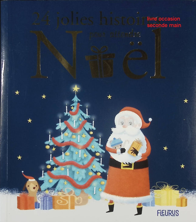 24 jolies histoires pour attendre Noël - Vincent Villeminot - Recueil jeunesse contes et fêtes - Livre