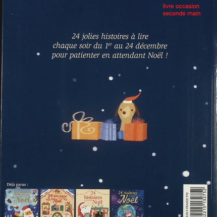 24 jolies histoires pour attendre Noël - Vincent Villeminot - Recueil jeunesse contes et fêtes - Livre