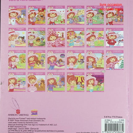 À la rencontre de Charlotte aux fraises livre jeunesse Justine Fontes roman enfant aventure amitié gourmandise - Livre