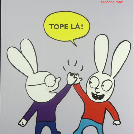 Tope là ! livre jeunesse Stephanie Blake histoire enfant humour amitié petites bêtises - Livre