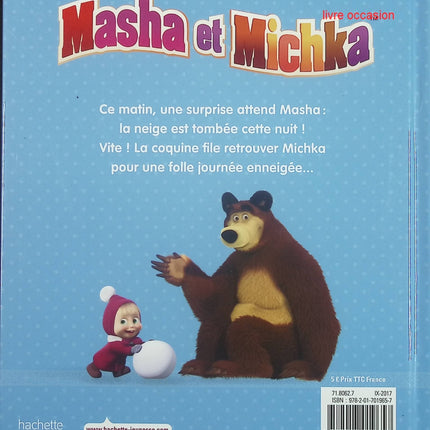 C'est l'hiver ! - Masha et Michka - Natacha Godeau - livre