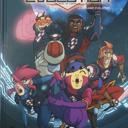 Laser Game Evolution - team évolution - Miclos - livre BD