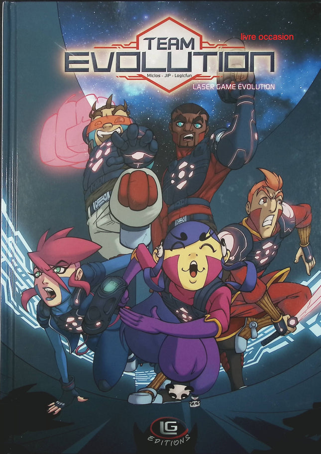Laser Game Evolution - team évolution - Miclos - livre BD