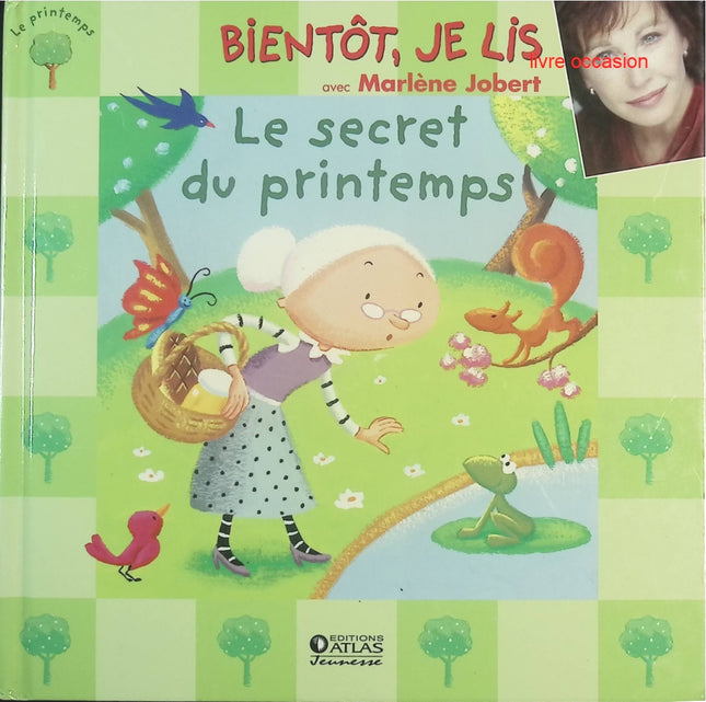 Le secret du printemps – livre + CD conte musical pour enfants – Marlène Jobert - livre + CD