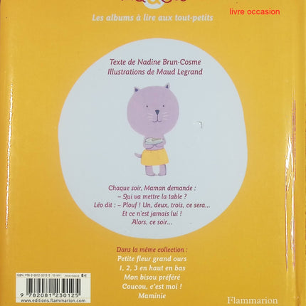 A table ! - Nadine Brun-Cosme - livre